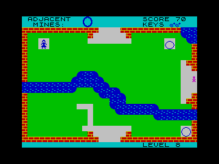Mined-Out 2 ZX Spectrum puzzle game screen