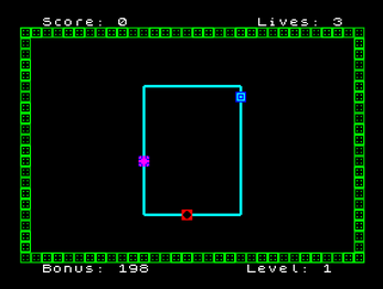Pathfinder ZX Spectrum action game screen