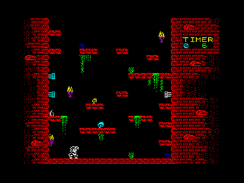 Sewer Escape ZX Spectrum platform game screen
